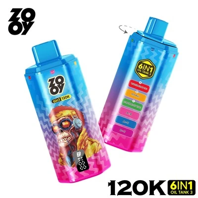 ZOOY VAPE 6 IN 1 120000PUFF